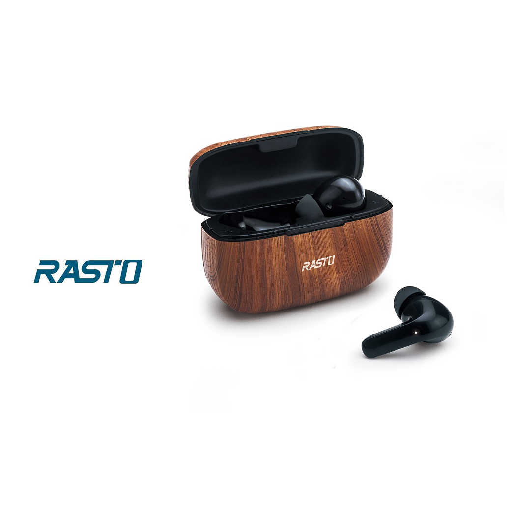 【RASTO】木匠工藝真無線藍牙5.1耳機RS27