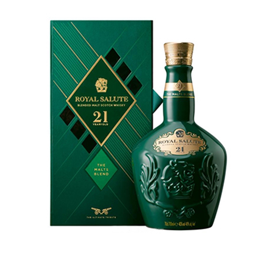 皇家禮炮21年(綠)純麥威士忌700ml，2瓶/組