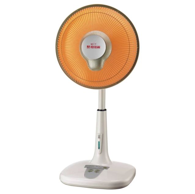 【優佳麗】12吋碳素定時遙控電暖器 HY-612ION