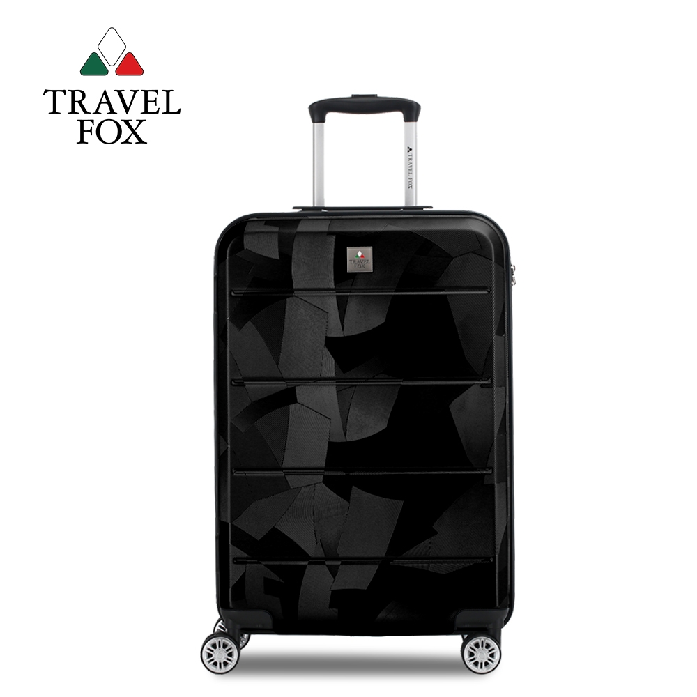 【TRAVEL FOX 旅狐】20吋閃耀拉鍊旅行行李箱 TF-8249